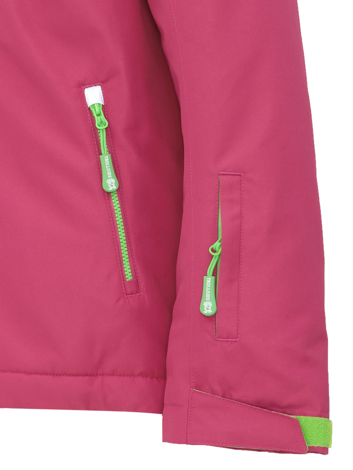 Куртка горнолыжная детская Trollkids Holmenkollen Pro Pink/Green