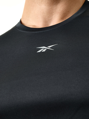 Футболка беговая Reebok Running Speedwick Black