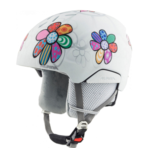 Шлем детский ALPINA Pizi Patchwork-Flower Matt