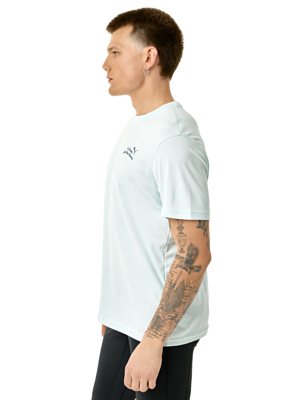 Футболка беговая Puma Graphics Slogan Peaceful Blue