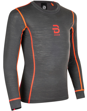 Футболка с длинным рукавом Bjorn Daehlie Training Long Sleeve Jr Nine Iron