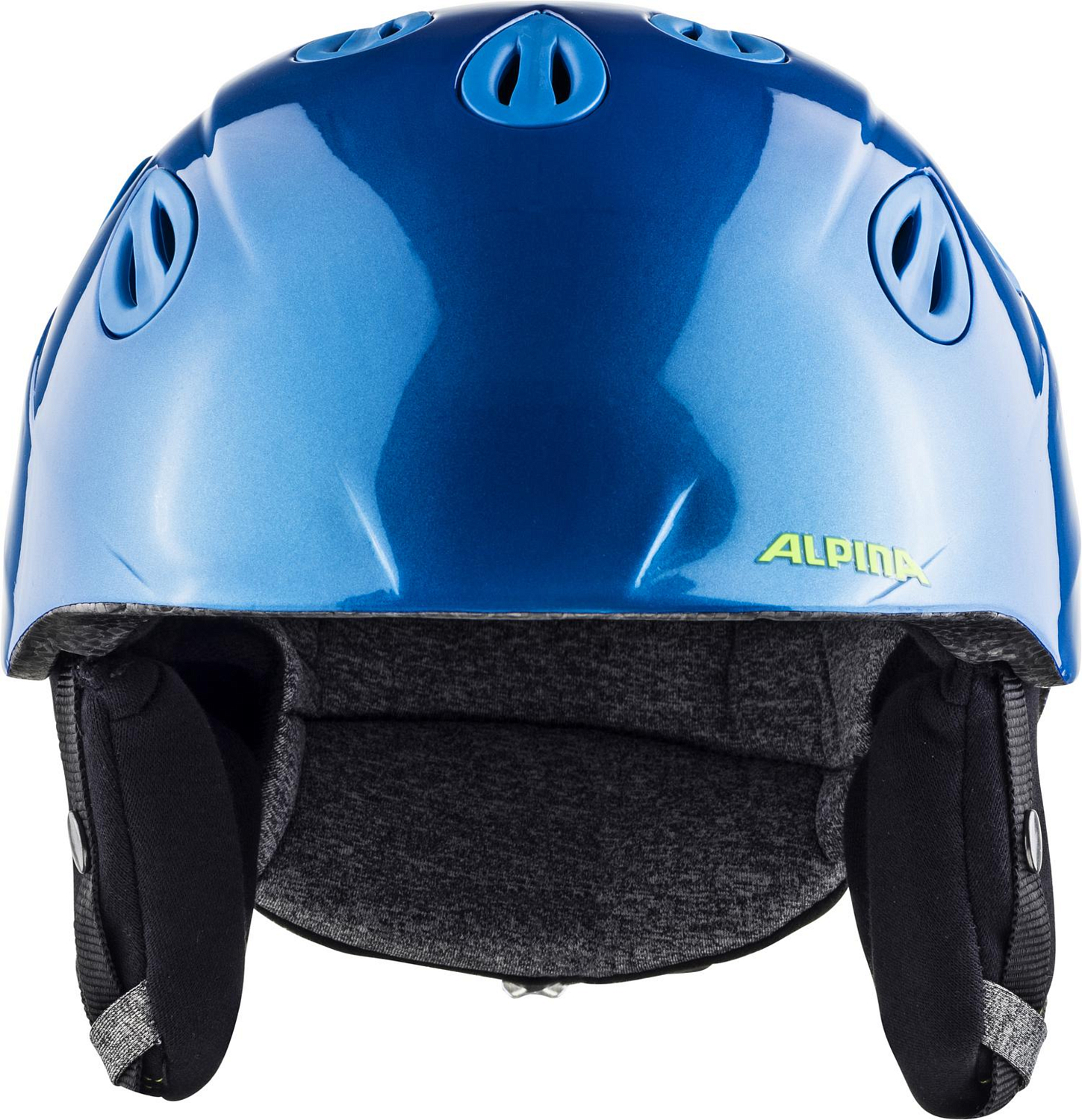 Шлем детский ALPINA Grap 2.0 Jr Blue/Neon/Yellow