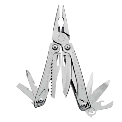 Мультиинструмент Leatherman Wingman 14 инстр, чехол нейлон Стальной