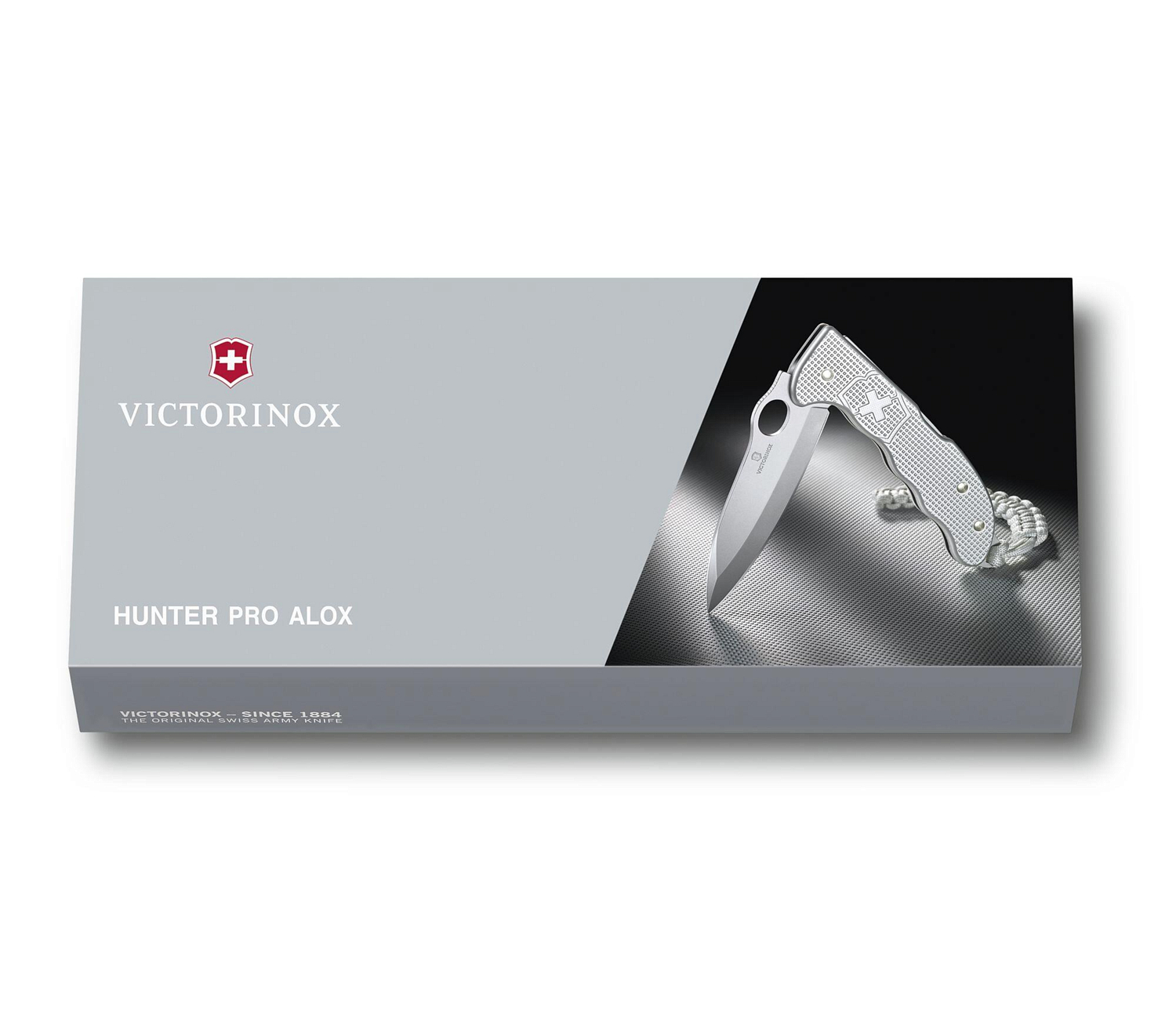 Нож Victorinox Hunter Pro M Alox 130 мм, 4 функции, с фиксатором лезвия серебристый