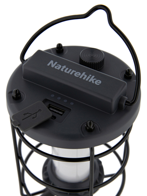 Фонарь кемпинговый Naturehike Outdoor Camping Lamp Black