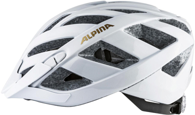 Велошлем ALPINA Panoma Classic White-Prosecco Gloss