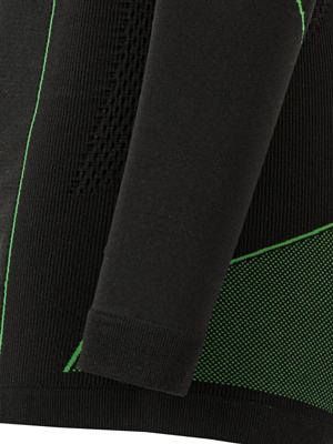 Футболка с длинным рукавом Accapi Polar Bear Sport Junior Black/Lime