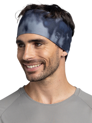 Повязка Buff CoolNet UV Wide Headband Mines Graphite