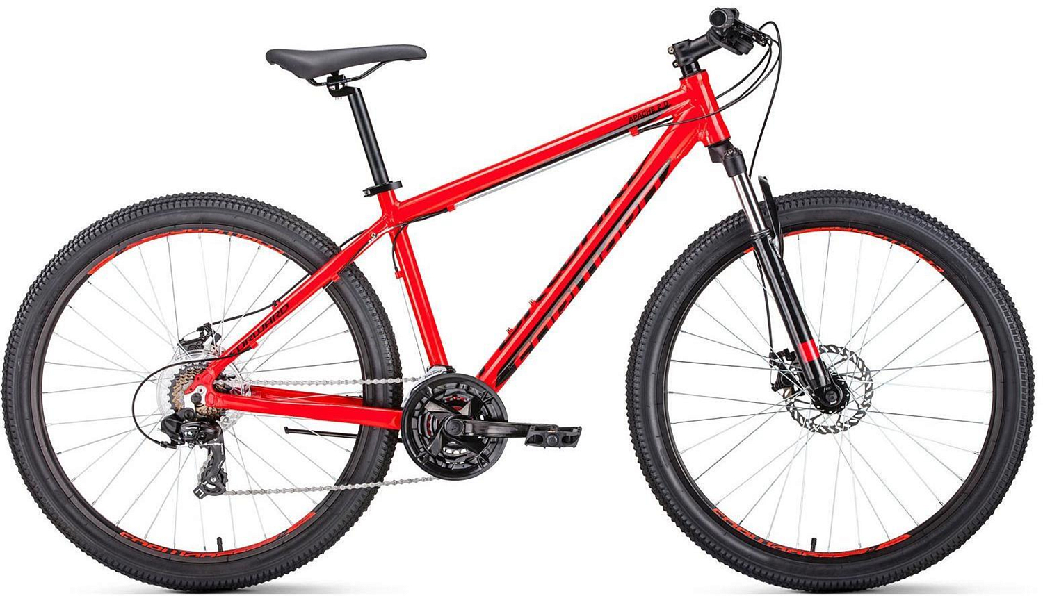 Велосипед Forward Apache 27,5 2.0 Disc 2019 Красный/Черный