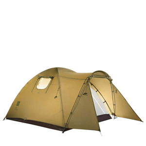 Палатка Kailas Star Night IV Camping Tent 3P Dried Leaf Brown