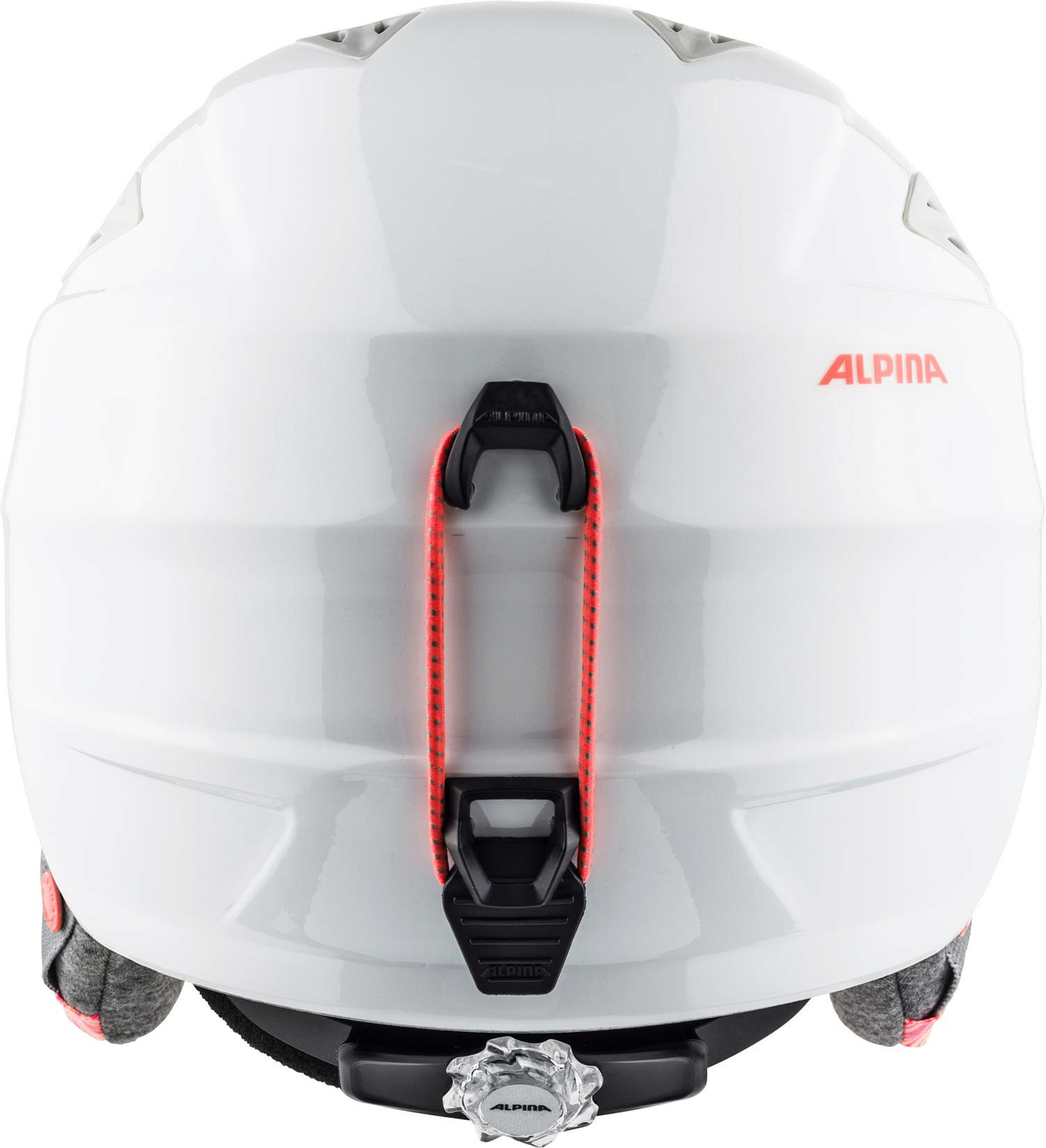 Шлем детский ALPINA Grap 2.0 Jr White/Flam.