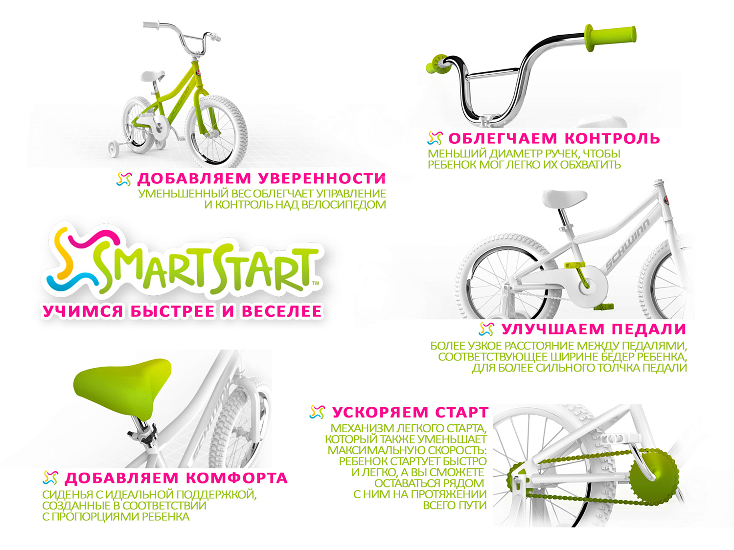 Велосипед Schwinn Piston 2022 Green
