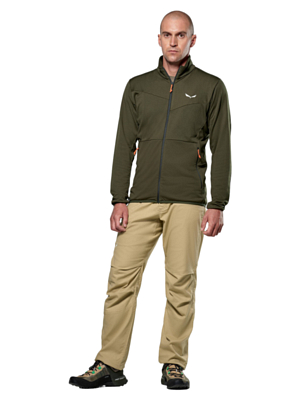 Флисовая куртка Salewa Puez Cammino Pl Dark Olive