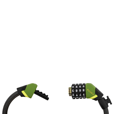 Замок велосипедный CLUXX Gardia 1250C Green/Black