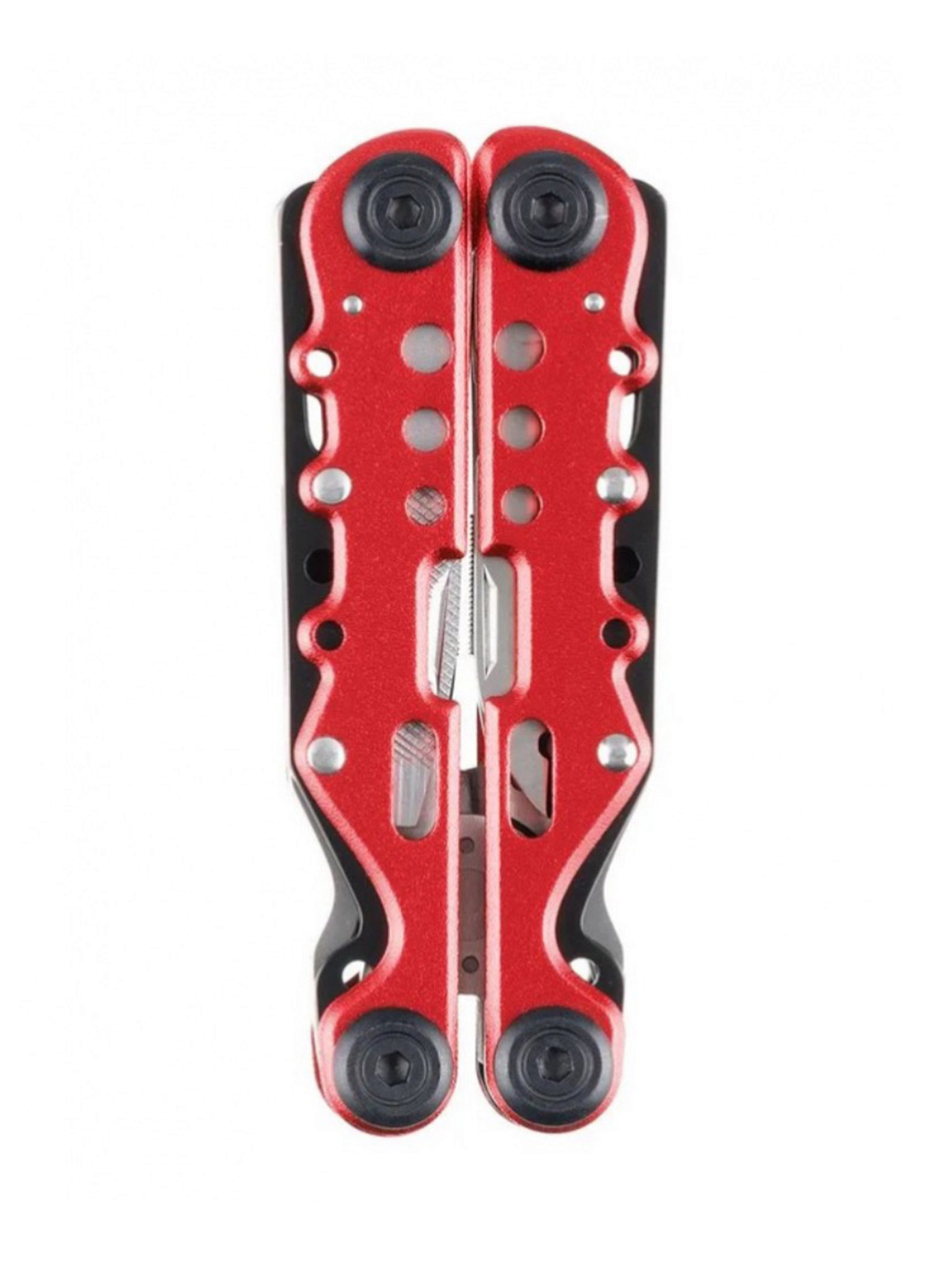 Мультиинструмент Stinger Knives 105x40 мм 13 функций сталь Красно ...