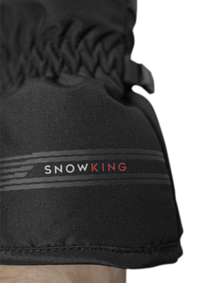 Перчатки REUSCH Snow King White/Fire Red/Black