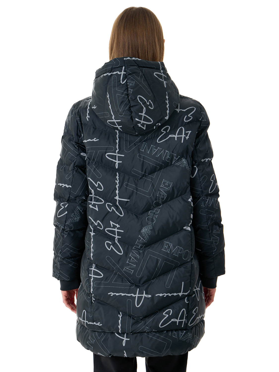 Куртка EA7 Emporio Armani Mountain Winter W Extra Padded Monogram Black