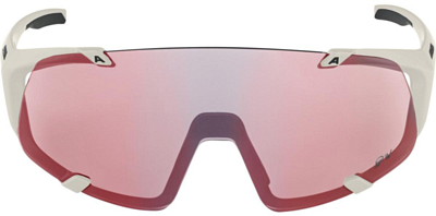 Очки солнцезащитные ALPINA Hawkeye S Qv Cool-Grey Matt/Qv Rainbow Mirror Cat.1-3 Hydrophobic, Fogstop