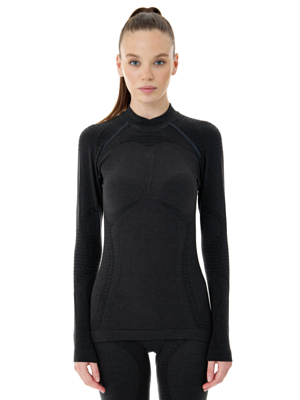 Футболка с длинным рукавом Accapi Ergowool Iron/Black