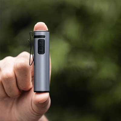 Фонарь ручной Flextail Zero Flash Light Silver