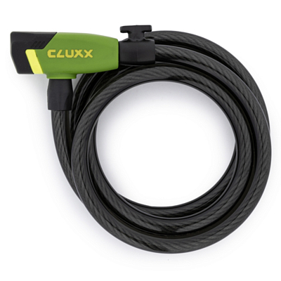 Замок велосипедный CLUXX Gardia 1250K Green/Black