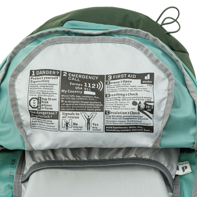 Рюкзак Deuter Air Lite 17 SL Jade/Ivy