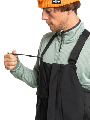 Полукомбинезон сноубордический Quiksilver Utility True Black