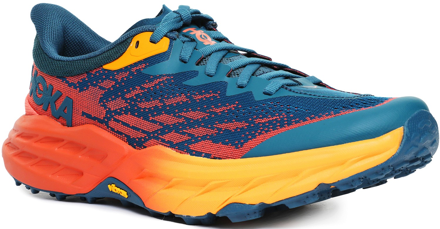 Беговые кроссовки Hoka Speedgoat 5 Blue Coral/Camellia