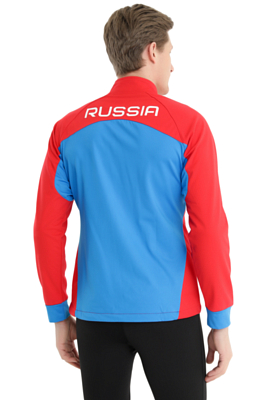 Куртка беговая KV+ Cross Red\Blue Rus