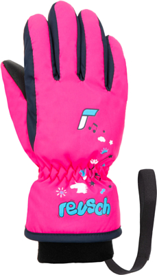 Перчатки детские REUSCH Kids Pink Glo/Dress Blue