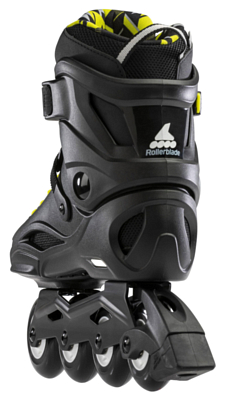 Роликовые коньки Rollerblade RB Cruiser Black/Neon Yellow