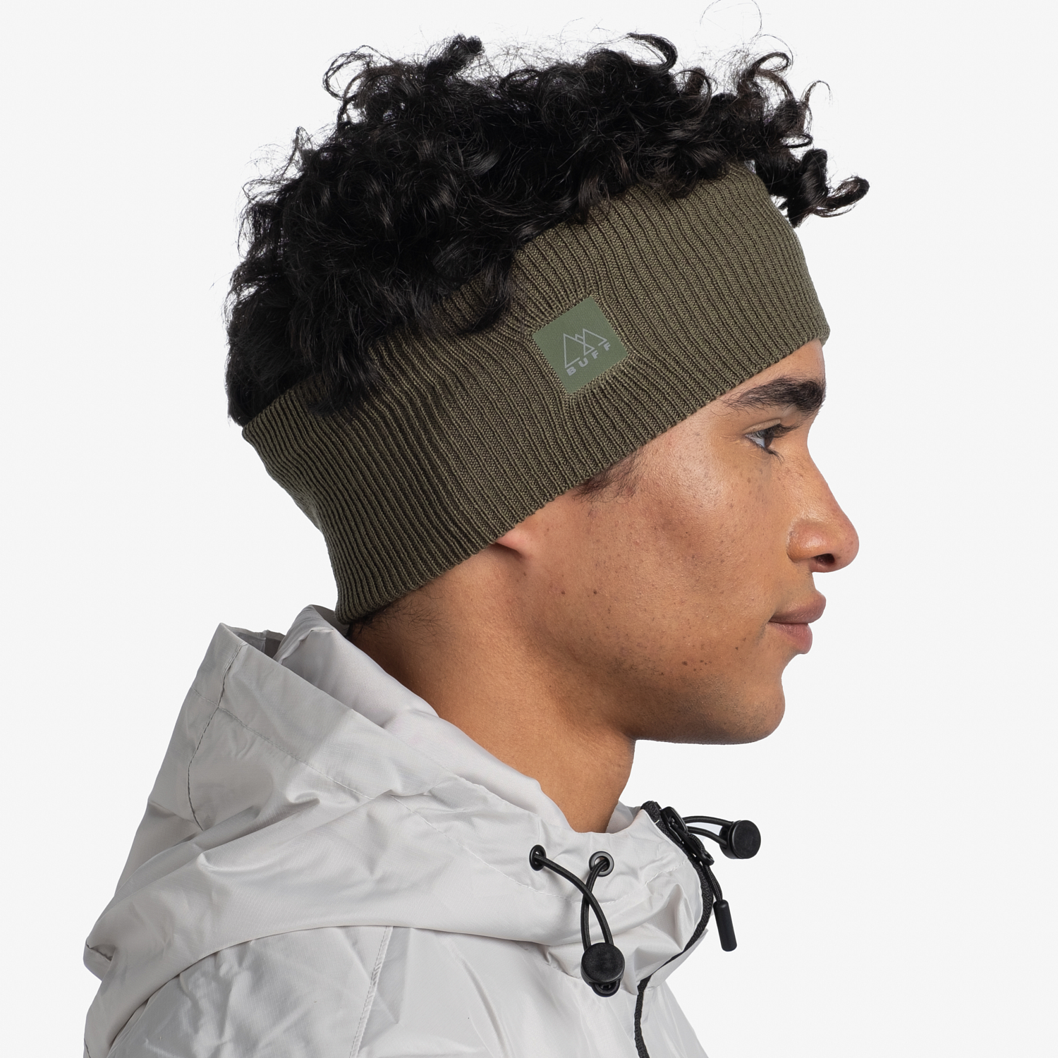 Повязка Buff Crossknit Headband Solid Camouflage