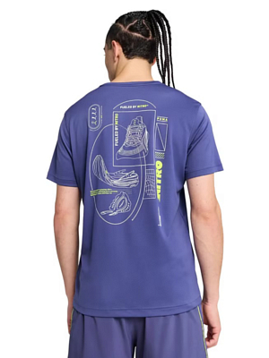 Футболка беговая Puma Graphics Nitro Blue Crystal
