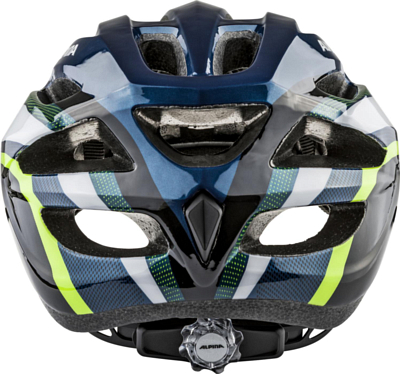 Велошлем ALPINA MTB 17 Dark Blue/Neon Gloss