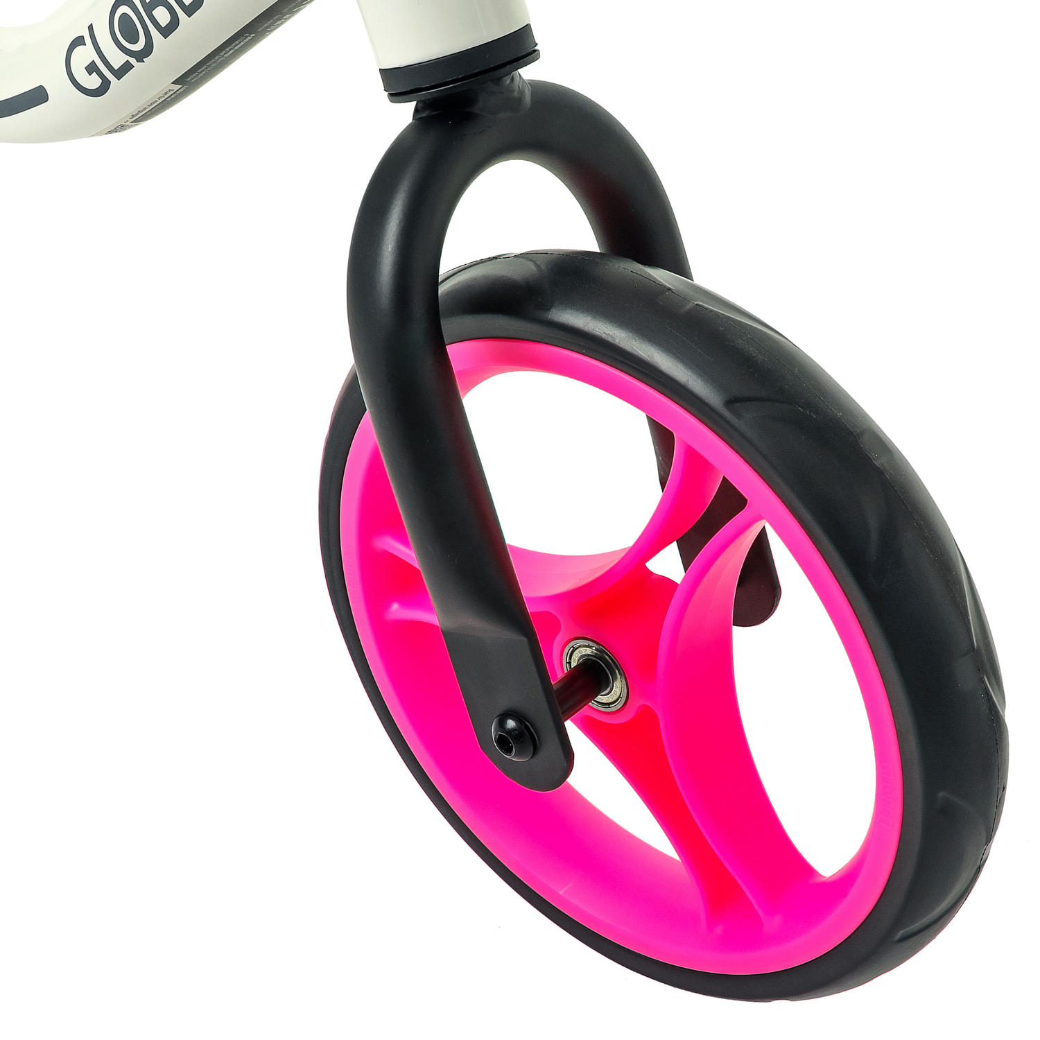 Беговел Globber Go Bike 2022 Бело-Розовый