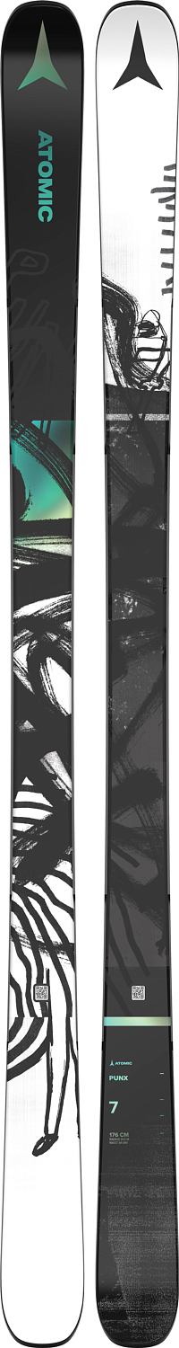 Горные лыжи ATOMIC 2021-22 Punx Seven Black/Grey