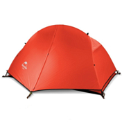 Палатка Naturehike 2022 Cycling Ultralight 1 Man Tent + Mats 20D Silica Orange