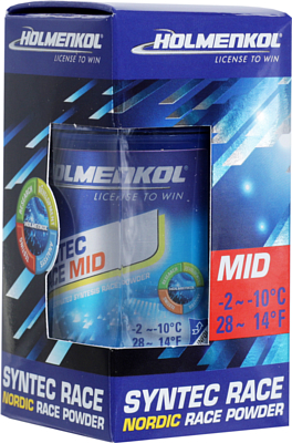 Порошок-ускоритель Holmenkol Syntec Race Mid-Nordic – купить по