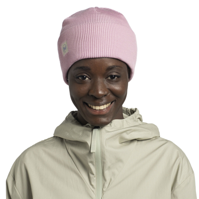 Шапка Buff Crossknit Hat Solid Camelia