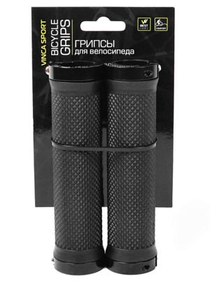 Грипсы Vinca Sport 129мм Black