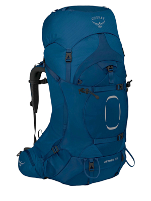 Рюкзак Osprey Aether 65 Deep Water Blue