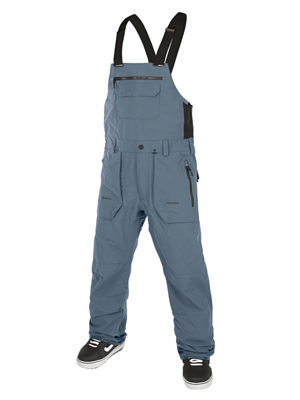 Брюки сноубордические Volcom Rain Gore-Tex Bib Overall Dark Grey