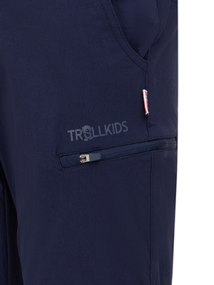 Брюки Trollkids Kjerag Zip-Off Navy