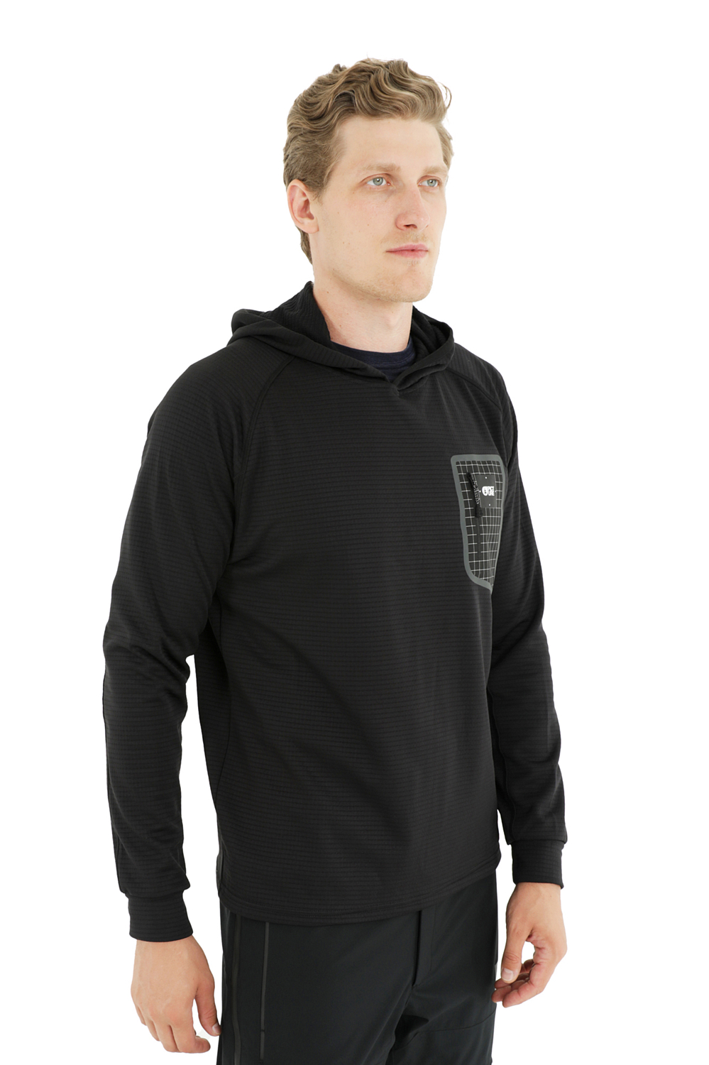 Толстовка сноубордическая Picture Organic Bake Grid Fleece Hoodie A Black