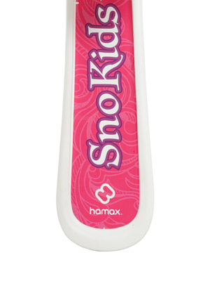 Детские лыжи Hamax Sno Kids Children's Skis With Poles Pink Pony Design