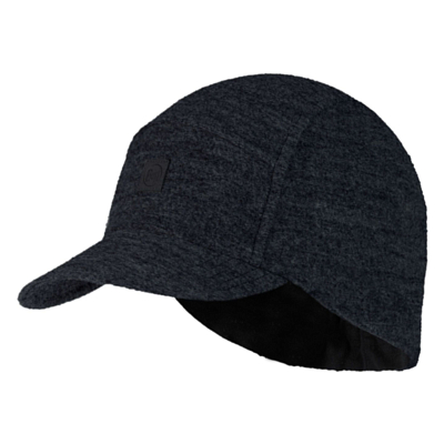 Кепка Buff Pack Merino Fleece Cap Solid Black