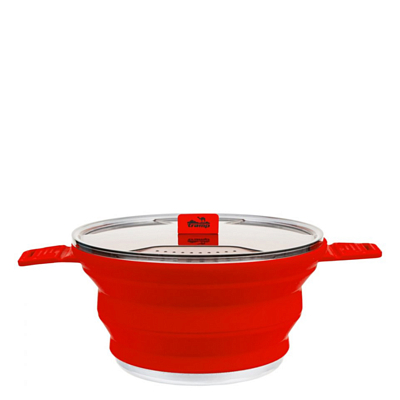 Кастрюля Tramp силиконовая 2,5л Terracotta