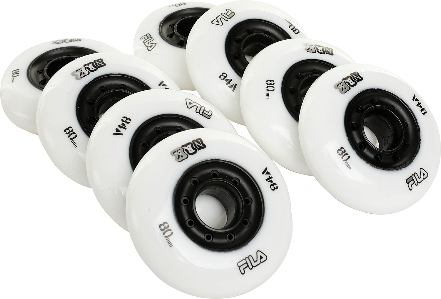 Комплект колёс для роликов Fila Urban Wheels 80mm/84A