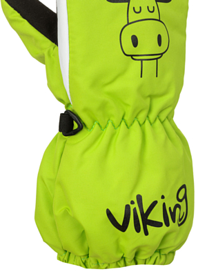Варежки детские VIKING Hakuna Lime