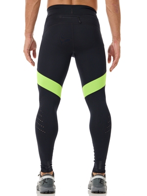 Тайтсы Under Armour Speedpocket Black/Lime Surge